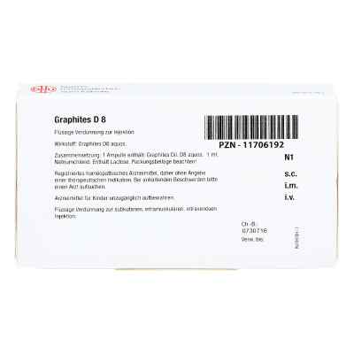 Graphites D 8 Ampullen bei apo-discounter.de bestellen