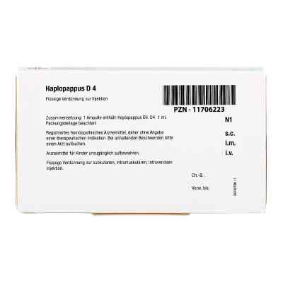 Haplopappus D 4 Ampullen bei apo-discounter.de bestellen