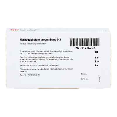Harpagophytum Procumbens D 3 Ampullen bei apo-discounter.de bestellen