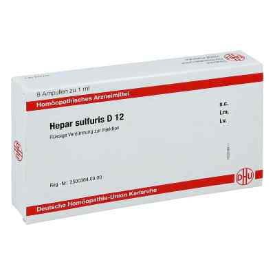 Hepar Sulfuris D 12 Ampullen bei apo-discounter.de bestellen