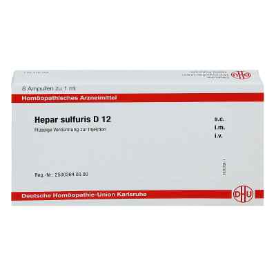 Hepar Sulfuris D 12 Ampullen bei apo-discounter.de bestellen