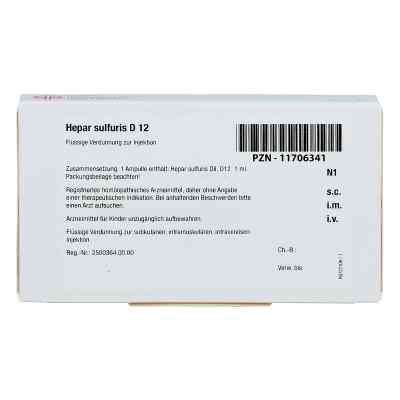 Hepar Sulfuris D 12 Ampullen bei apo-discounter.de bestellen
