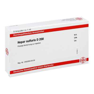 Hepar Sulfuris D 200 Ampullen bei apo-discounter.de bestellen