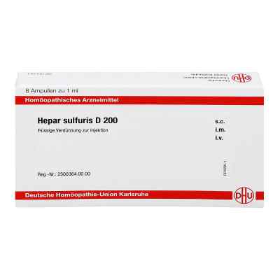 Hepar Sulfuris D 200 Ampullen bei apo-discounter.de bestellen