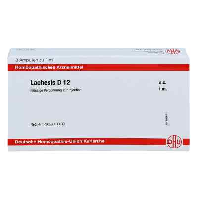 Lachesis D 12 Ampullen bei apo-discounter.de bestellen