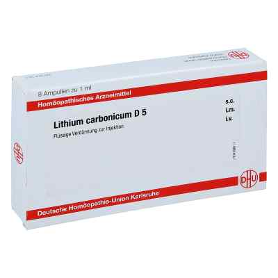 Lithium Carbonicum D 5 Ampullen bei apo-discounter.de bestellen