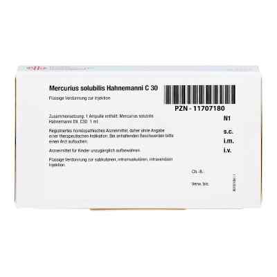 Mercurius Solubilis C 30 Ampullen Hahnemanni bei apo-discounter.de bestellen