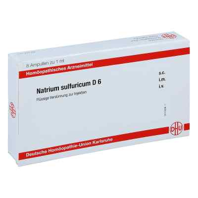 Natrium Sulfuricum D 6 Ampullen bei apo-discounter.de bestellen