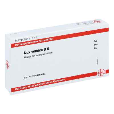 Nux Vomica D 6 Ampullen bei apo-discounter.de bestellen