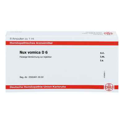 Nux Vomica D 6 Ampullen bei apo-discounter.de bestellen