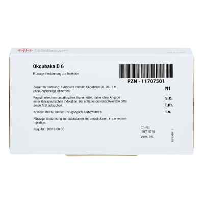 Okoubaka D 6 Ampullen bei apo-discounter.de bestellen