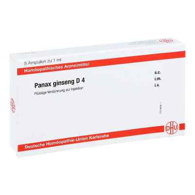 Panax Ginseng D 4 Ampullen bei apo-discounter.de bestellen