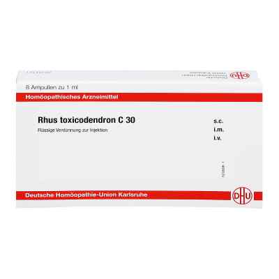 Rhus Toxicodendron C 30 Ampullen bei apo-discounter.de bestellen