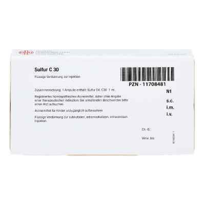 Sulfur C 30 Ampullen bei apo-discounter.de bestellen