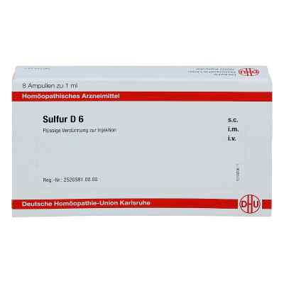 Sulfur D 6 Ampullen bei apo-discounter.de bestellen
