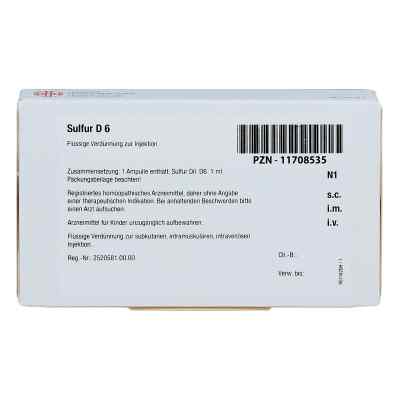Sulfur D 6 Ampullen bei apo-discounter.de bestellen