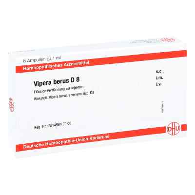 Vipera Berus D 8 Ampullen bei apo-discounter.de bestellen