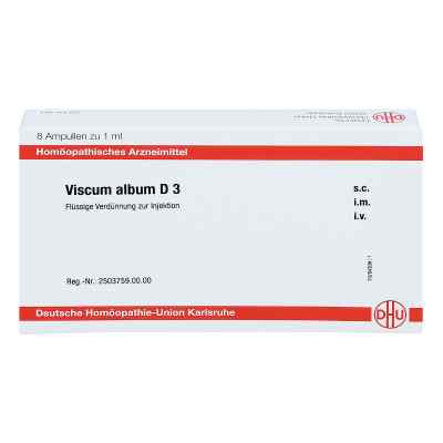 Viscum Album D 3 Ampullen bei apo-discounter.de bestellen