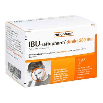 Ibu Ratiopharm direkt 200 mg Pulver zum Einnehmen bei apo-discounter.de bestellen