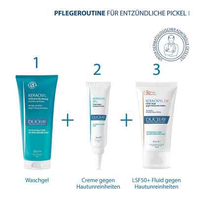 Ducray keracnyl Waschgel bei apo-discounter.de bestellen