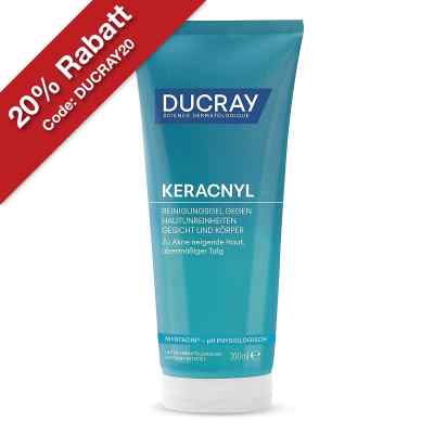 DUCRAY KERACNYL Waschgel - Bei unreiner Haut, Pickel & Akne