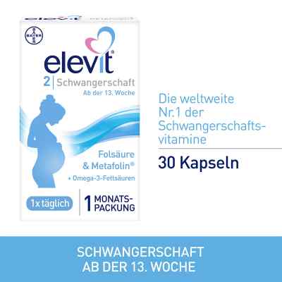 Elevit 2 Schwangerschaft Weichkapseln bei apo-discounter.de bestellen