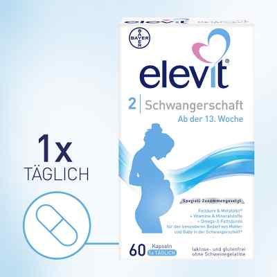 Elevit 2 Schwangerschaft Weichkapseln bei apo-discounter.de bestellen