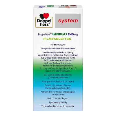 Doppelherz Ginkgo 240mg system bei apo-discounter.de bestellen