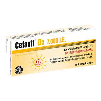 Cefavit D3 7.000 I.e. Filmtabletten bei apo-discounter.de bestellen