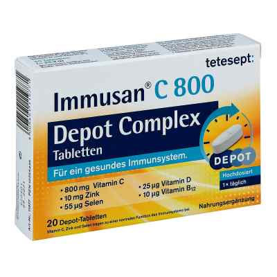 Tetesept Immusan C 800 Depot Complex Tabletten bei apo-discounter.de bestellen