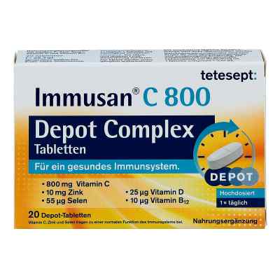 Tetesept Immusan C 800 Depot Complex Tabletten bei apo-discounter.de bestellen