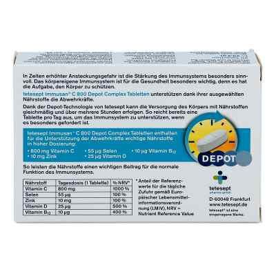 Tetesept Immusan C 800 Depot Complex Tabletten bei apo-discounter.de bestellen