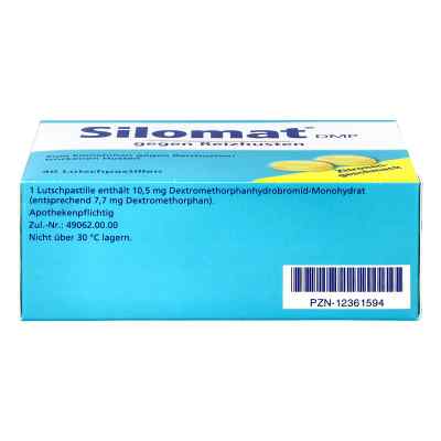 Silomat DMP Lutschpastillen Zitrone 10,5mg bei trockenem Husten bei apo-discounter.de bestellen