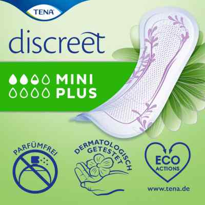 Tena Lady Discreet Einlagen mini plus bei apo-discounter.de bestellen