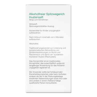 Alkoholfreier Spitzwegerich Hustensaft von apo-discounter bei apo-discounter.de bestellen