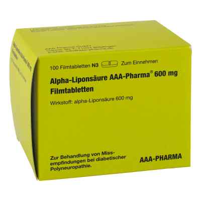 Alpha Liponsäure Aaa Pharma 600 mg Filmtabletten bei apo-discounter.de bestellen