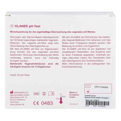 Elanee pH-Test vaginal bei apo-discounter.de bestellen