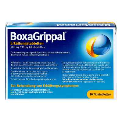 Boxagrippal Erkältungstabletten 200 mg/30 mg Fta bei apo-discounter.de bestellen