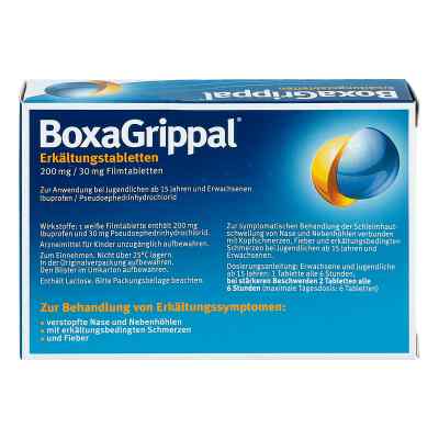 Boxagrippal Erkältungstabletten 200 mg/30 mg Fta bei apo-discounter.de bestellen
