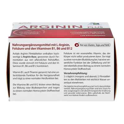 Arginin plus Vitamin B1+b6+b12+folsäure Filmtabletten bei apo-discounter.de bestellen