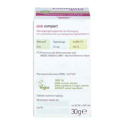 Zink Compact Bio Tabletten bei apo-discounter.de bestellen