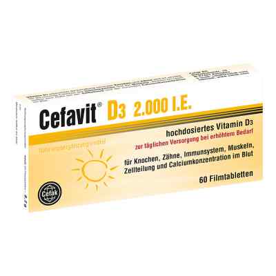 Cefavit D3 2.000 I.e. Filmtabletten bei apo-discounter.de bestellen