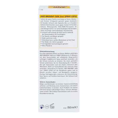 Anti Brumm Sun 2 in1 Spray Lsf 50 bei apo-discounter.de bestellen