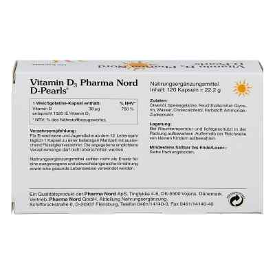 Vitamin D3 Pharma Nord D-pearls Kapseln bei apo-discounter.de bestellen