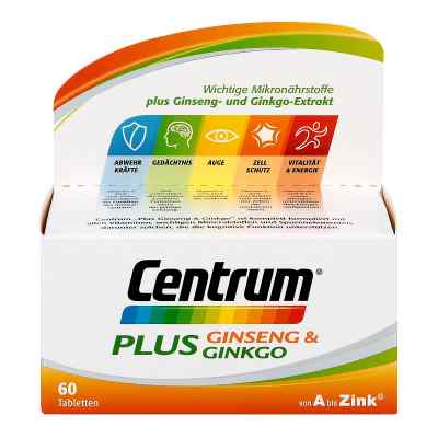 Centrum Plus Ginseng & Ginkgo Tabletten bei apo-discounter.de bestellen