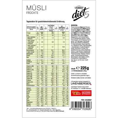 Layenberger diet5 Müsli Früchte bei apo-discounter.de bestellen