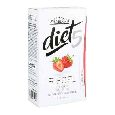 Layenberger diet5 Riegel Erdbeer-müsli bei apo-discounter.de bestellen