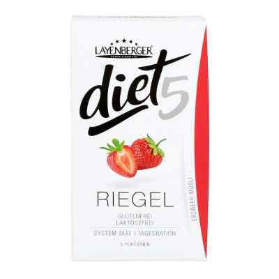 Layenberger diet5 Riegel Erdbeer-müsli bei apo-discounter.de bestellen
