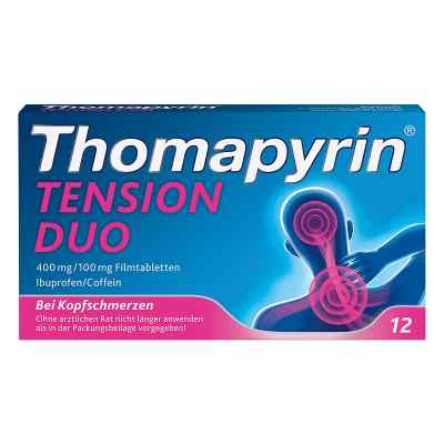 Thomapyrin Tension Duo 400 mg/100 mg Filmtabletten bei apo-discounter.de bestellen