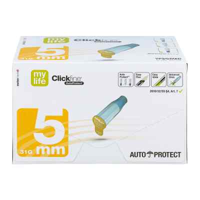 Clickfine Autoprotect Pen-nadeln 5 mm 31 G bei apo-discounter.de bestellen